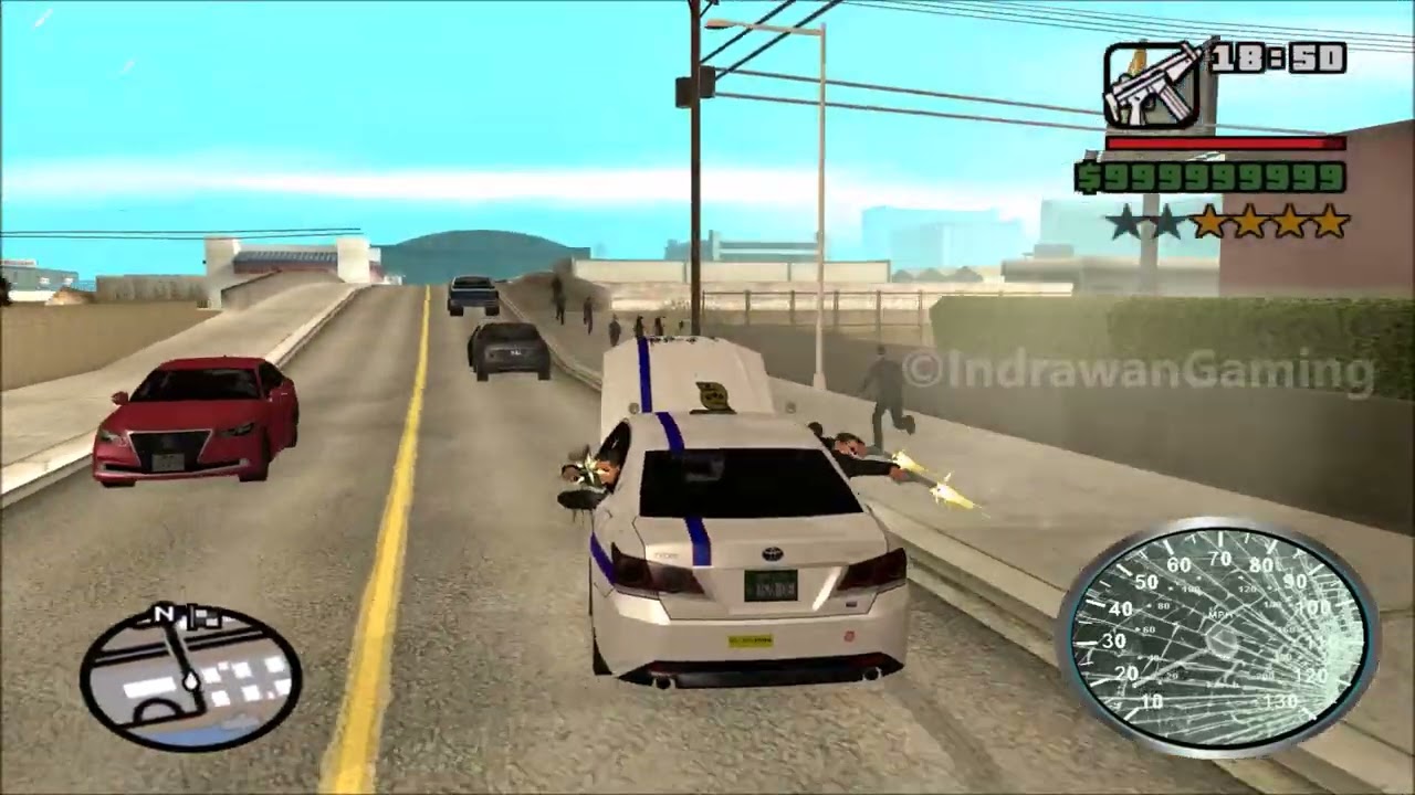 GTA San Andreas - Drive by Shooting with Woozie in Las Venturas