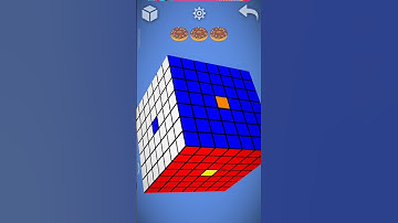 How to make donut pattern in 7x7 cube #cube #viral #trending #shots