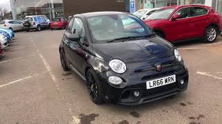 ABARTH 500 595 COMPETIZIONE BLACK LR66WRN