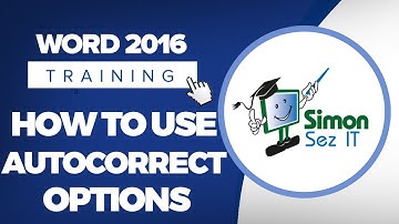 How to Use AutoCorrect Options in Microsoft Word 2016