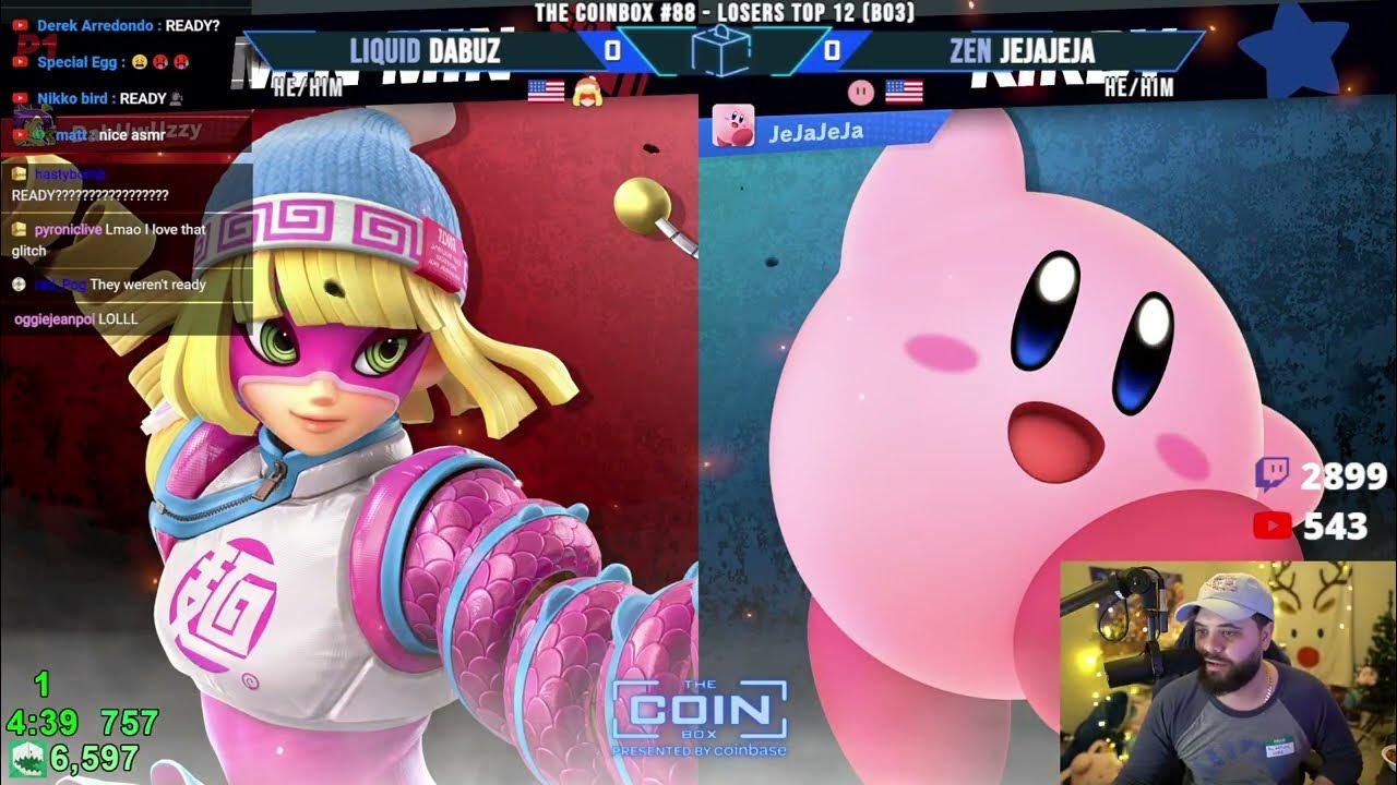 Dabuz (Min Min) vs Jejajeja (Kirby) Coinbox 88 Losers Top 12 24 Jan