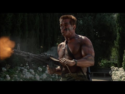 Commando - Mansion Shootout Scene (3/3) (1080p)