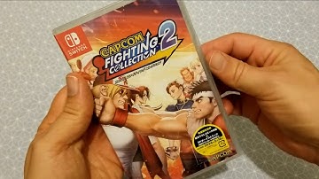 UNBOXING CAPCOM FIGHTING COLLECTION 2 SWITCH