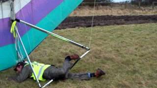 Carl Hitchens First Attempt At Hang Gliding