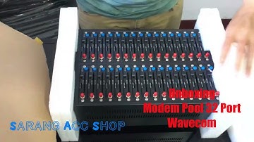 Modem Pool Wavecom Q2406B 32 PORT
