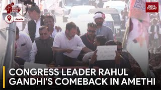 Rahul Gandhi Returns to Amethi with Bharat Jodo Yatra 2.0