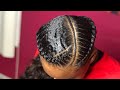 Boyfriend Does My Voice Overs| Feed In Braid With A Part Ponytail Wrap Wrap