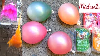Michaels s Grab Bag How To Make Giant Balloon Using Washable Goblies Play Paint