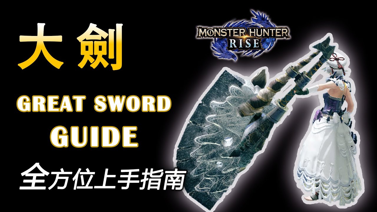 超詳細大劍教學 | 真蓄連段 交換技選擇 核心要素全解析！其疾如風 不動如山の神兵【魔物獵人 崛起 MHRise 綠茶哥】
