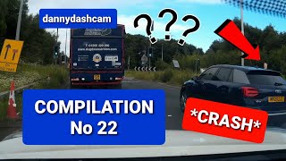 Compilation No 22 of stupid driving observations from around the north of England dannydashcam