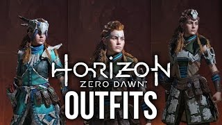 Horizon Zero Dawn - Outfit Customization & Weapons