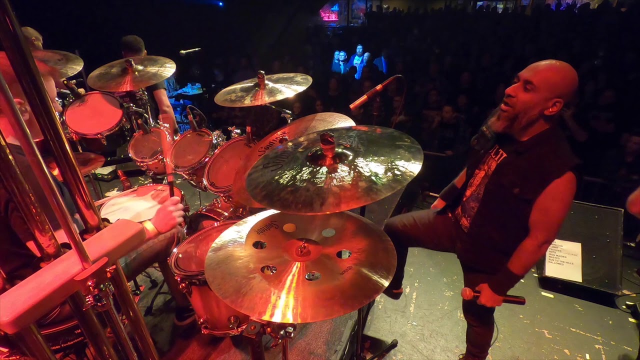 Iron Maiden "Aces High" - Chris DeChiara Drum Cam