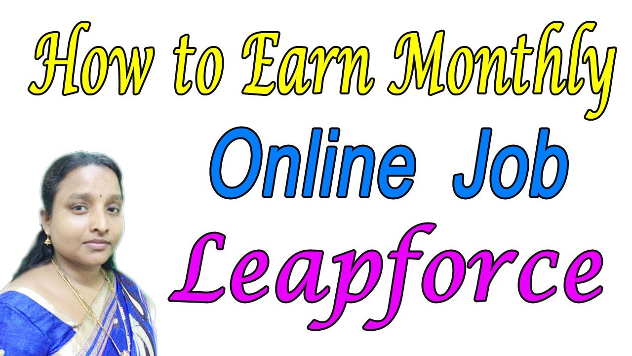 How to Earn Money Monthly New Online Job at Home in Tamil how to earn in youtube