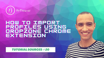How to Use HrFlow.ai Dropzone Chrome Extension to Import Profiles