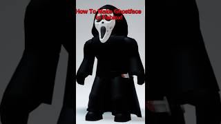 How To Make Ghost Face In Roblox