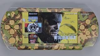 PSP 1000 MGS Special + IPS (Sony, обзор лота 120)