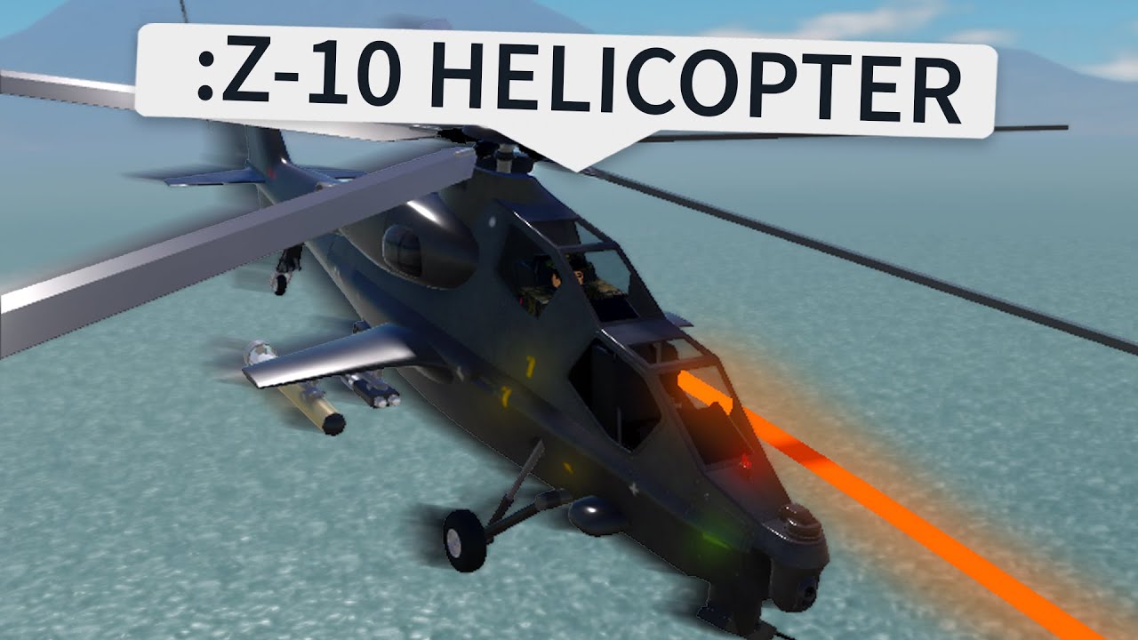 DESTROYING THE SERVER using the Z-10 HELCIOPTER - YouTube