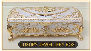 Beautiful Luxury Jewellery Box - Floral Design by Homez Decor #wedding #gifting
