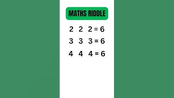 Math challenge question #mathpuzzle #mathhack #mathstricks #logic