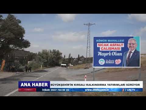 BÜYÜKŞEHİR’İN KIRSALI KALKINDIRMA YATIRIMLARI SÜRÜYOR