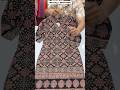 Ajrakh Kurti Pant Dupatta #fashion #kurtisstyle #burrabazaar #onlineshopping