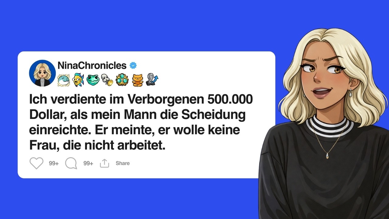 Mein Mann reichte die Scheidung ein, weil ich „nicht arbeitete“ – heimlich verdiente ich 500k Dollar