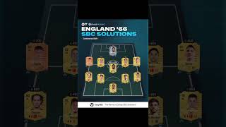 Cheapest Way To Complete The England SBC
