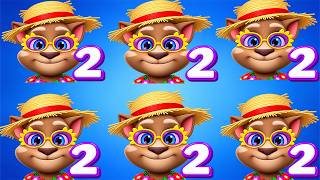 My Talking Tom 2: 6 Brown Fur Gameplays Working at the Same Time! screenshot 1