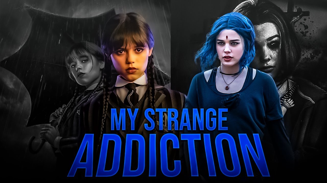 Wednesday Addams X Raven | My strange Addiction - Billie Eilish