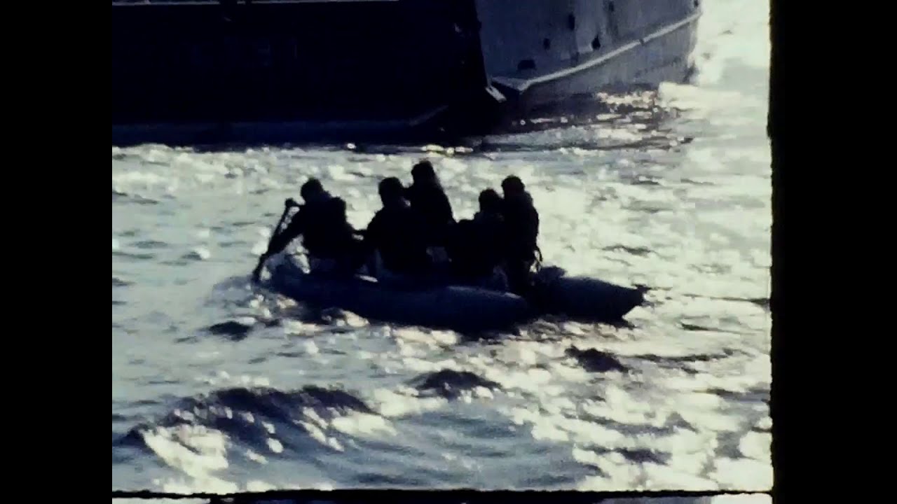 Schnellboot Frettchen in der Nordsee 1975