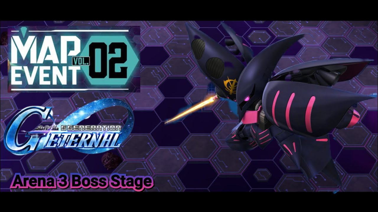 MAP EVENT Vol.2 Area3 Boss Stage [SD-GUNDAM-G-GENERATION:ETERNAL]