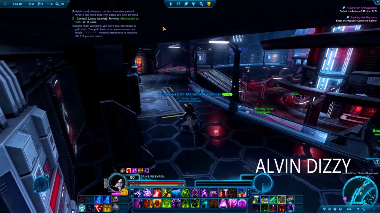 From Femme's Fantasy Island guild to The Eternal Order guild Prinsipe Eyron