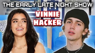 Vinnie Hacker & His Big Ego On The Early Late Night Show With Dixie D’amelio