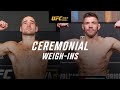 UFC 297: Ceremonial Weigh-In