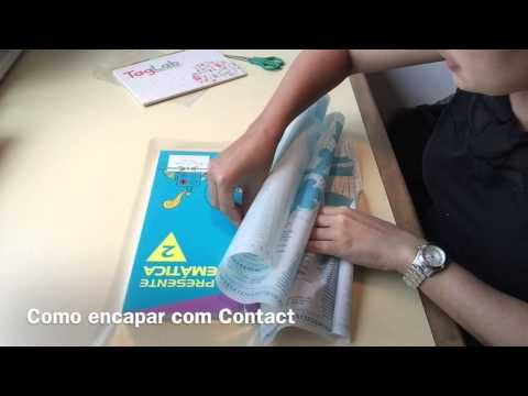 Vídeo: Como cobrir um livro com filme plástico (com imagens)