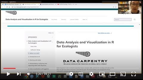 Intro to R Using R Studio and Data Visualization Using ggplot