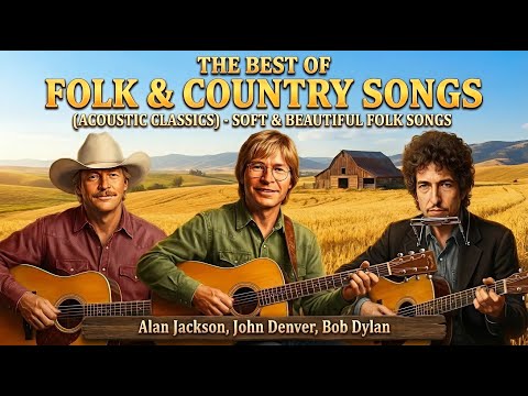 The Best of Folk & Country Songs (Acoustic Classics) | Soft & Beautiful Folk Songs