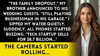 Brother Called Me 'Failed Entrepreneur' At Wedding - Until CNN Breaking News Interrupted