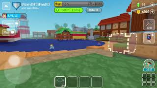 Block Craft 3D Blacksmith & Mansion build screenshot 2