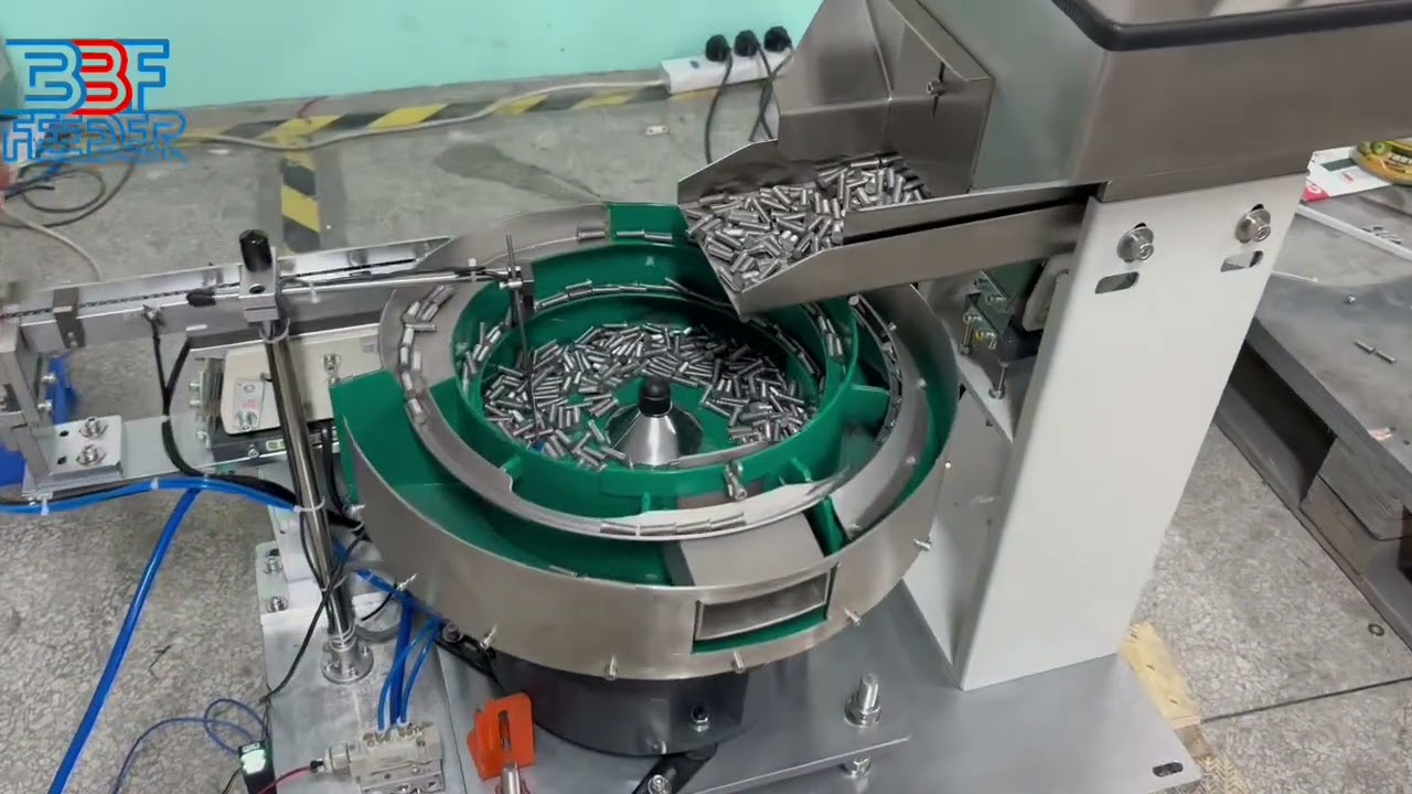 BBF Custom Make Vibrating Bowl Feeder WIth Escapement Mechanism For Screws
