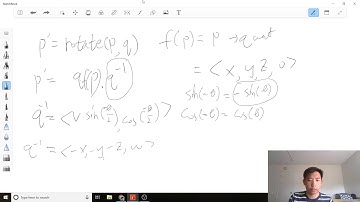 Math: unit quaternion as 3d rotation