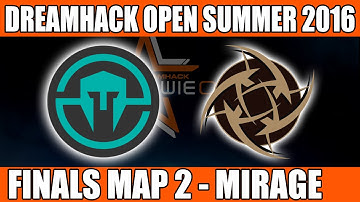 NIP vs Immortals | Grand Final Map 2 (Mirrage) DreamHack Open Summer 2016 (20th June 2016)