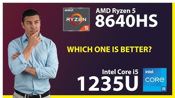 AMD Ryzen 5 8640HS vs INTEL Core i5 1235U Technical Comparison