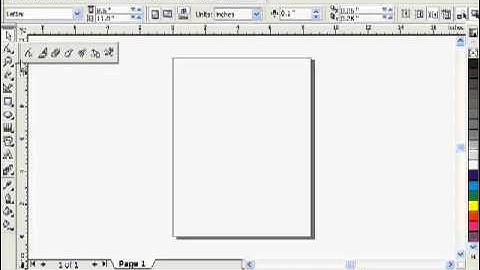 Corel Draw 12 Tutorial Urdu Part 1 By Irfan Wazir Ali.