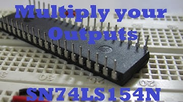 Use 4 Arduino pins for 16 outputs! Serial to Parallel Demultiplexer