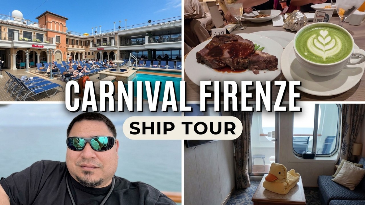 Carnival Firenze Exploring The Ship