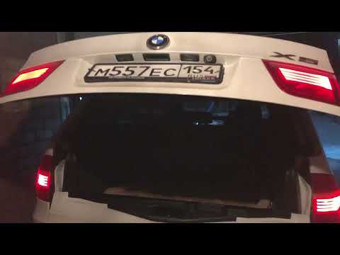 кодировка плавного закрытия крышки багажника BMW X5 e70