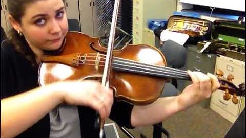 VIOLA 1 Octave G major Scale