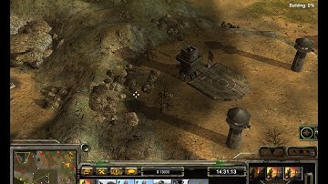 C&C Generals ZH Contra 009 Beta 2: 3 vs 3 Insane Armies (Shadow & Gelukus & Andrey)