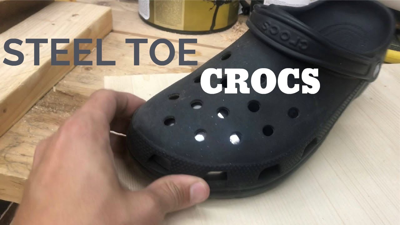 crocs steel toe shoes